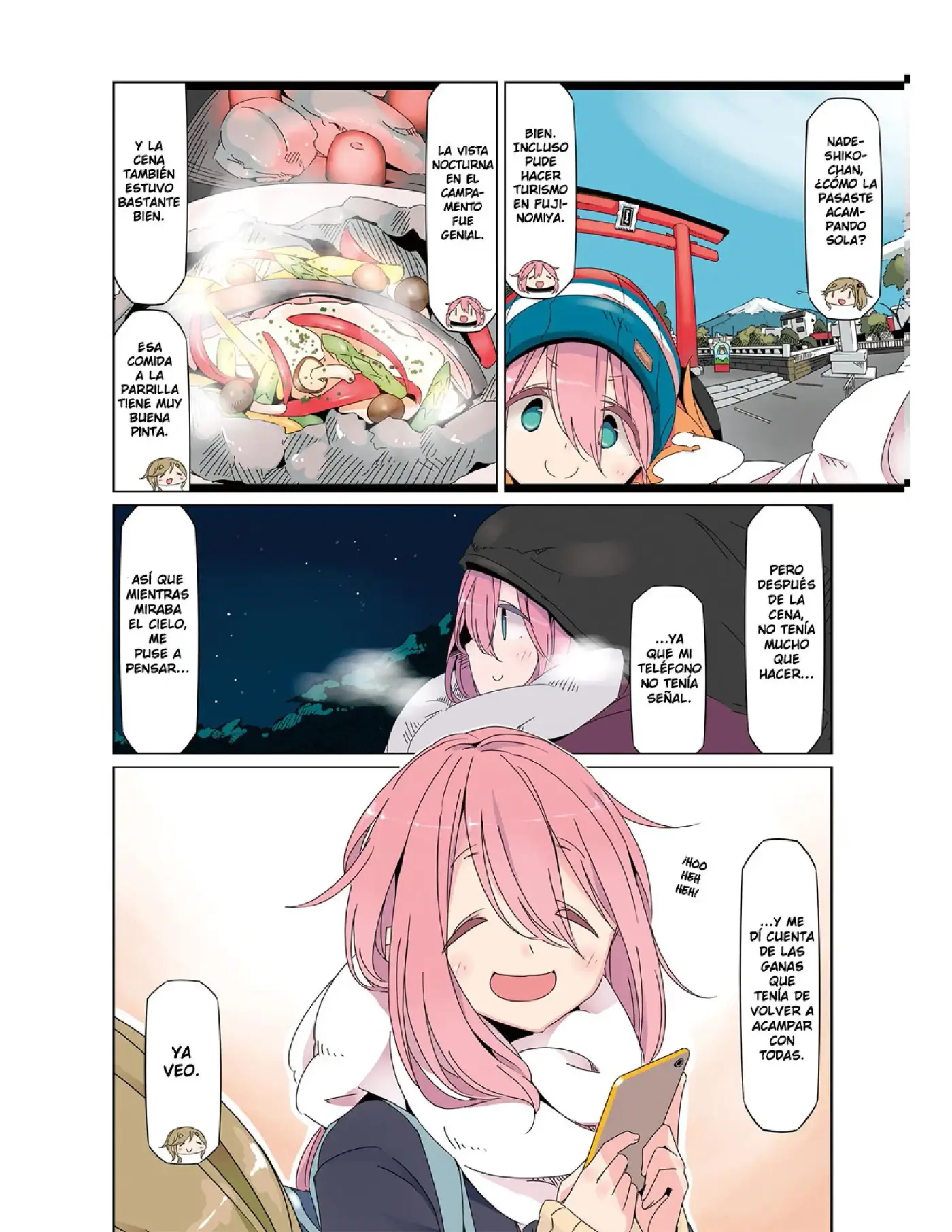 Yuru camp - Capítulo 40 - Página 4 - LectorTMOo