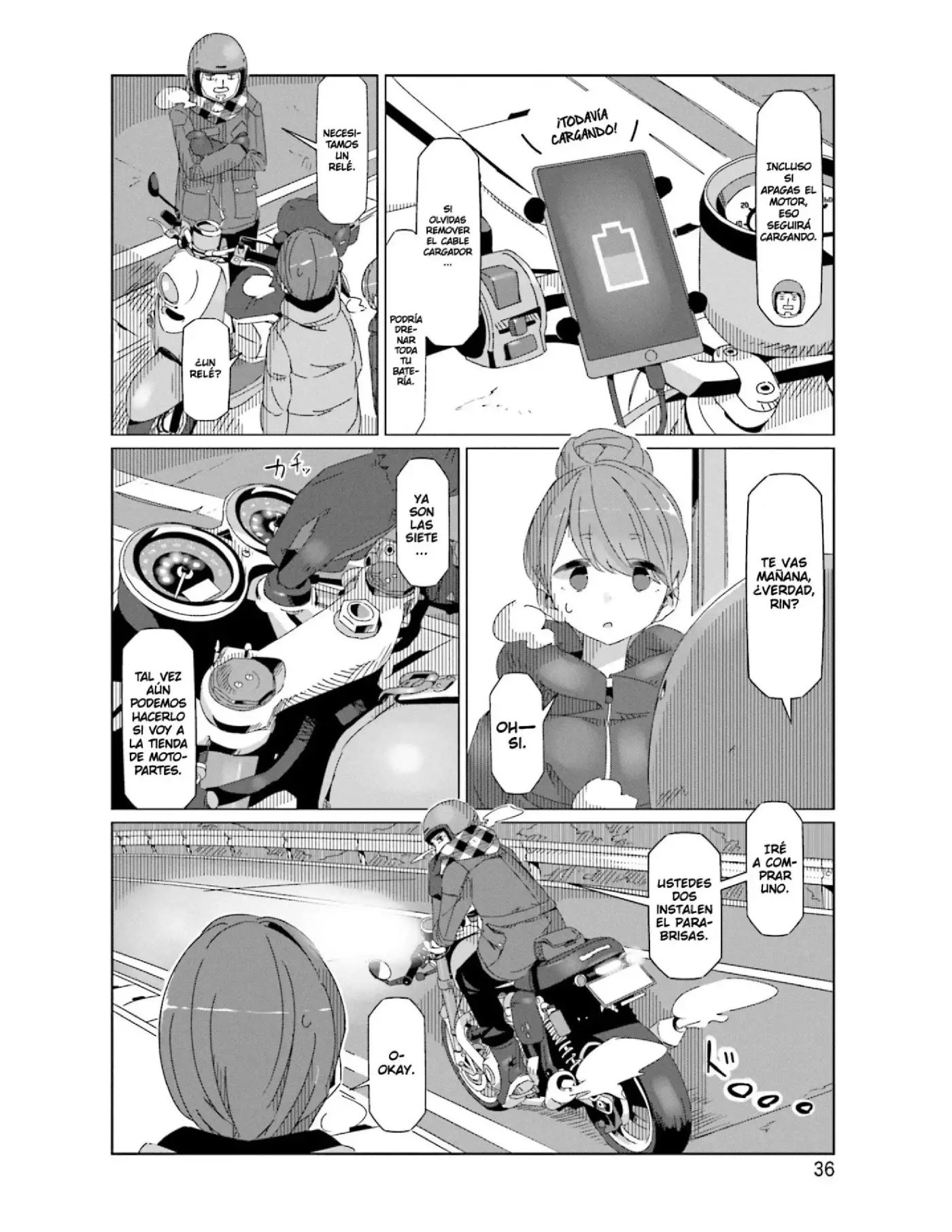 Yuru camp - Capítulo 42 - Página 8 - LectorTMOo