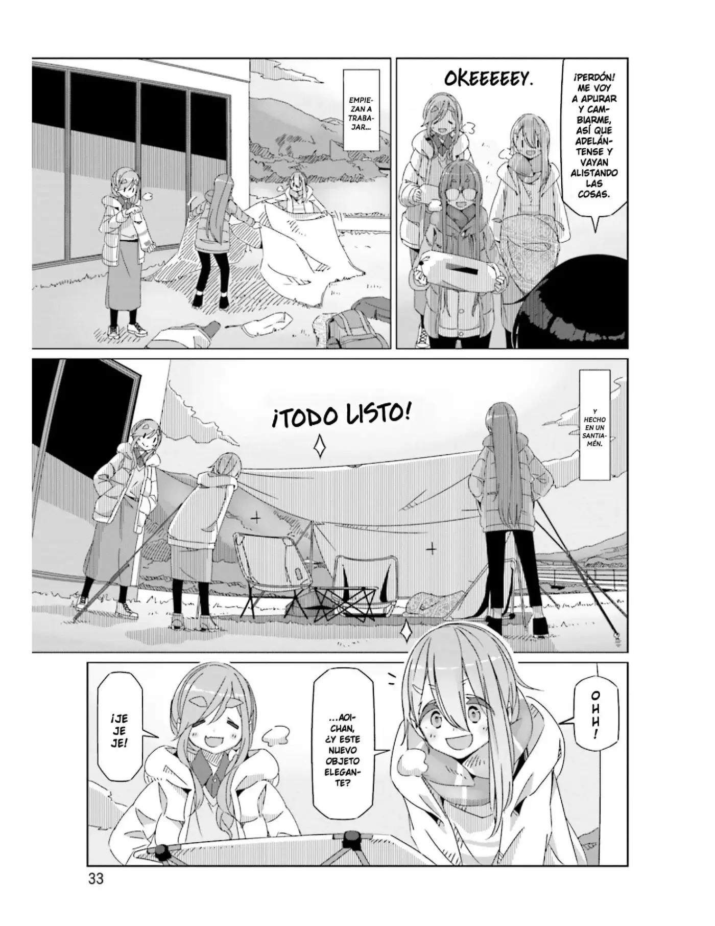 Yuru camp - Capítulo 54 - Página 7 - LectorTMOo