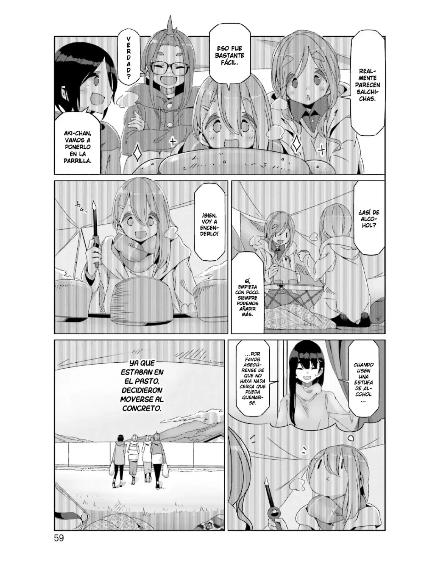 Yuru camp - Capítulo 55 - Página 7 - LectorTMOo