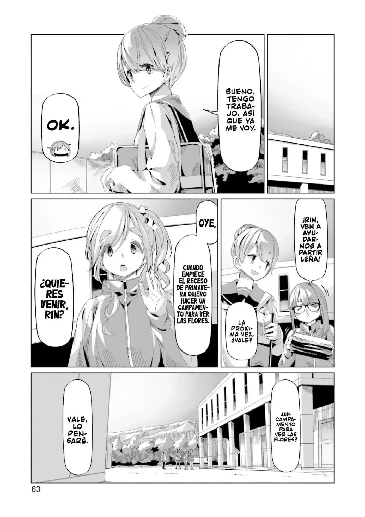 Yuru camp - Capítulo 66 - Página 9 - LectorTMOo