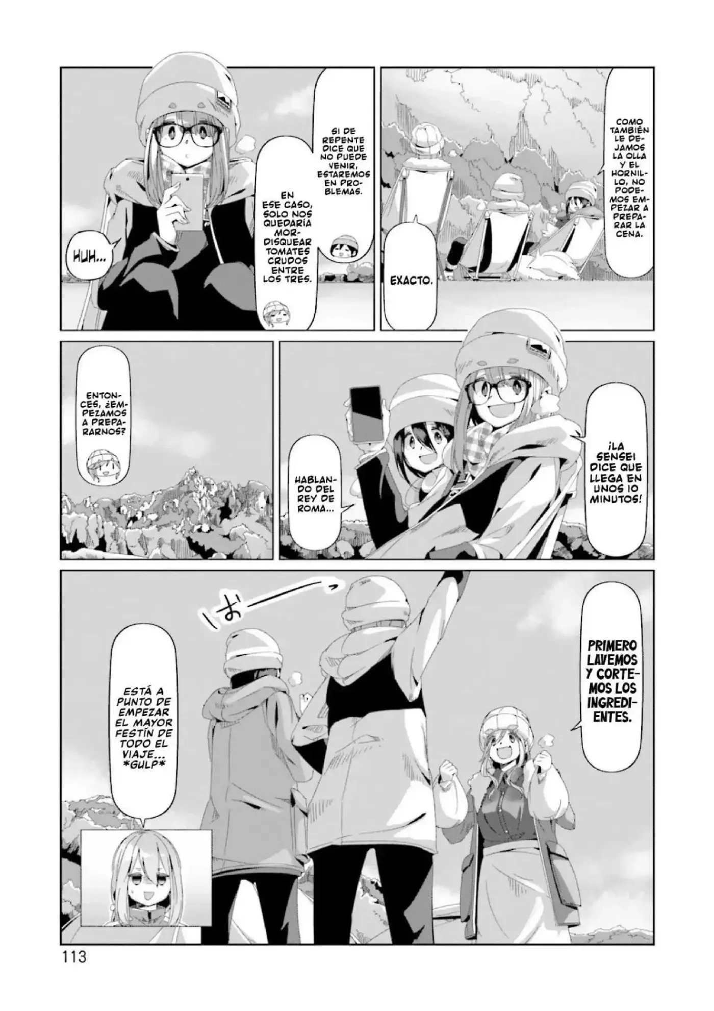 Yuru camp - Capítulo 68 - Página 8 - LectorTMOo