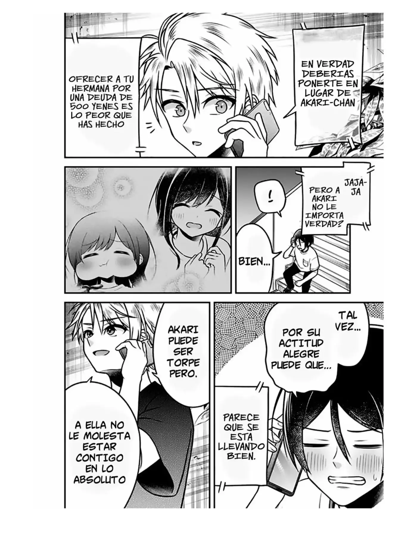 Yuujin ni 500-en Kashitara Shakkin no Kata ni Imouto wo Yokoshite kita no dakeredo, Ore wa Ittai dousureba iindarou - Capítulo 3 - Página 8 - LectorTMOo