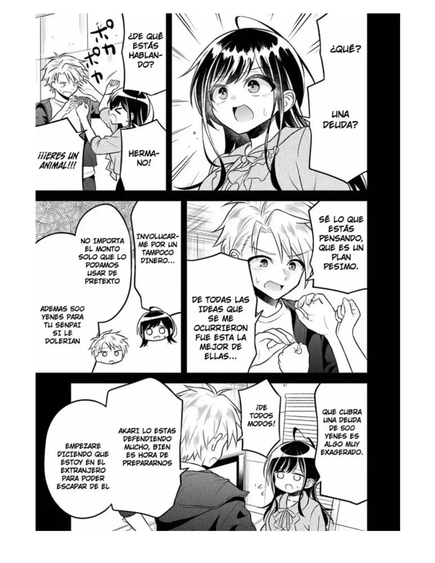 Yuujin ni 500-en Kashitara Shakkin no Kata ni Imouto wo Yokoshite kita no dakeredo, Ore wa Ittai dousureba iindarou - Capítulo 5 - Página 9 - LectorTMOo