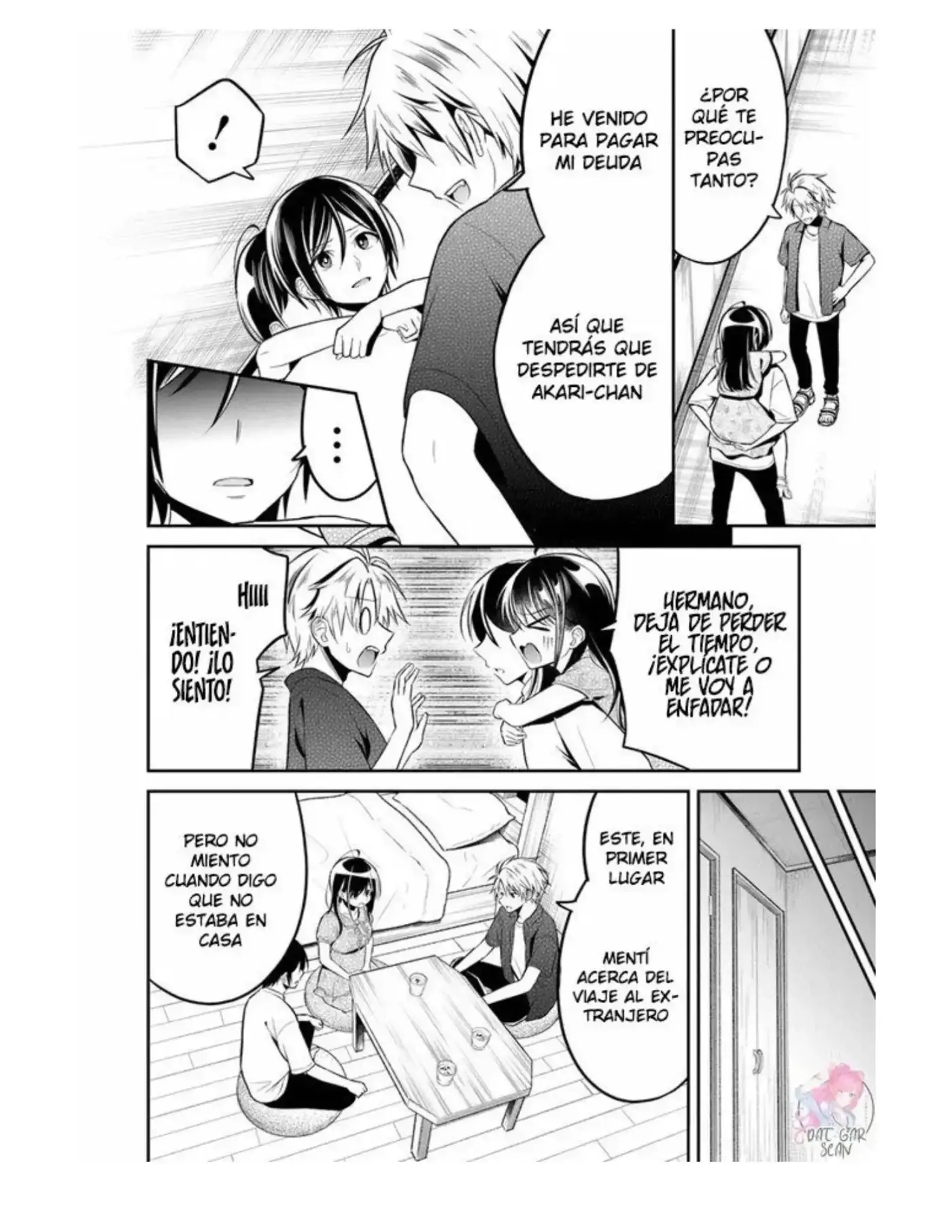 Yuujin ni 500-en Kashitara Shakkin no Kata ni Imouto wo Yokoshite kita no dakeredo, Ore wa Ittai dousureba iindarou - Capítulo 9 - Página 7 - LectorTMOo