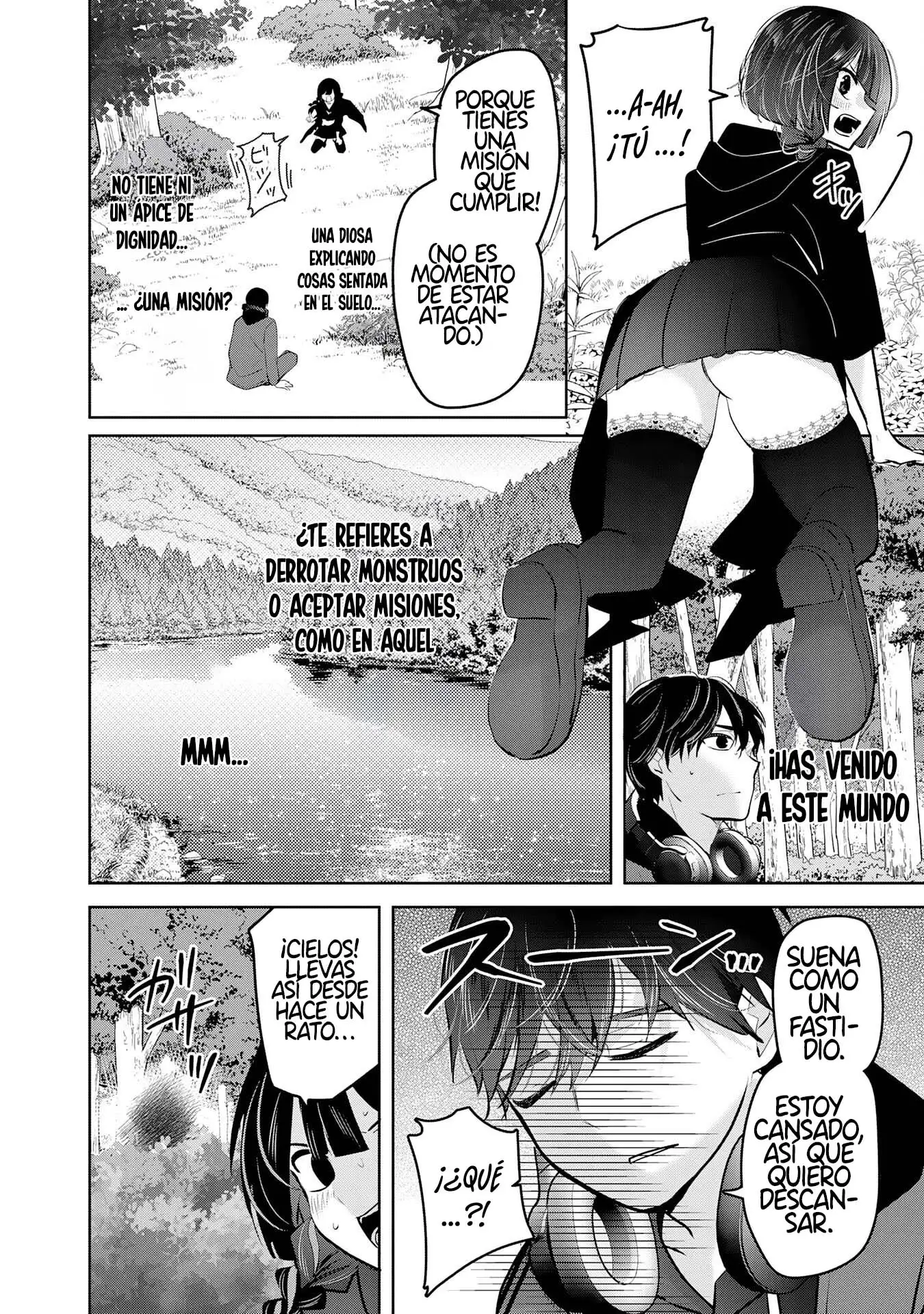 ZENDOUKOUGEKI «AUTO» SUKIRU DE ORE DAKE CHOUSOKU REBERU APPU ~MEGAMI GA MICHIBIKU TAIDANA TENSEISHA NO SAKUTTO ISEKAI KOURYAKU~ capítulo 1 página 20