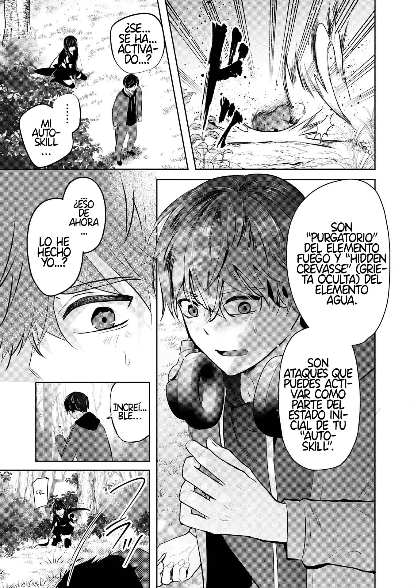 ZENDOUKOUGEKI «AUTO» SUKIRU DE ORE DAKE CHOUSOKU REBERU APPU ~MEGAMI GA MICHIBIKU TAIDANA TENSEISHA NO SAKUTTO ISEKAI KOURYAKU~ capítulo 1 página 29