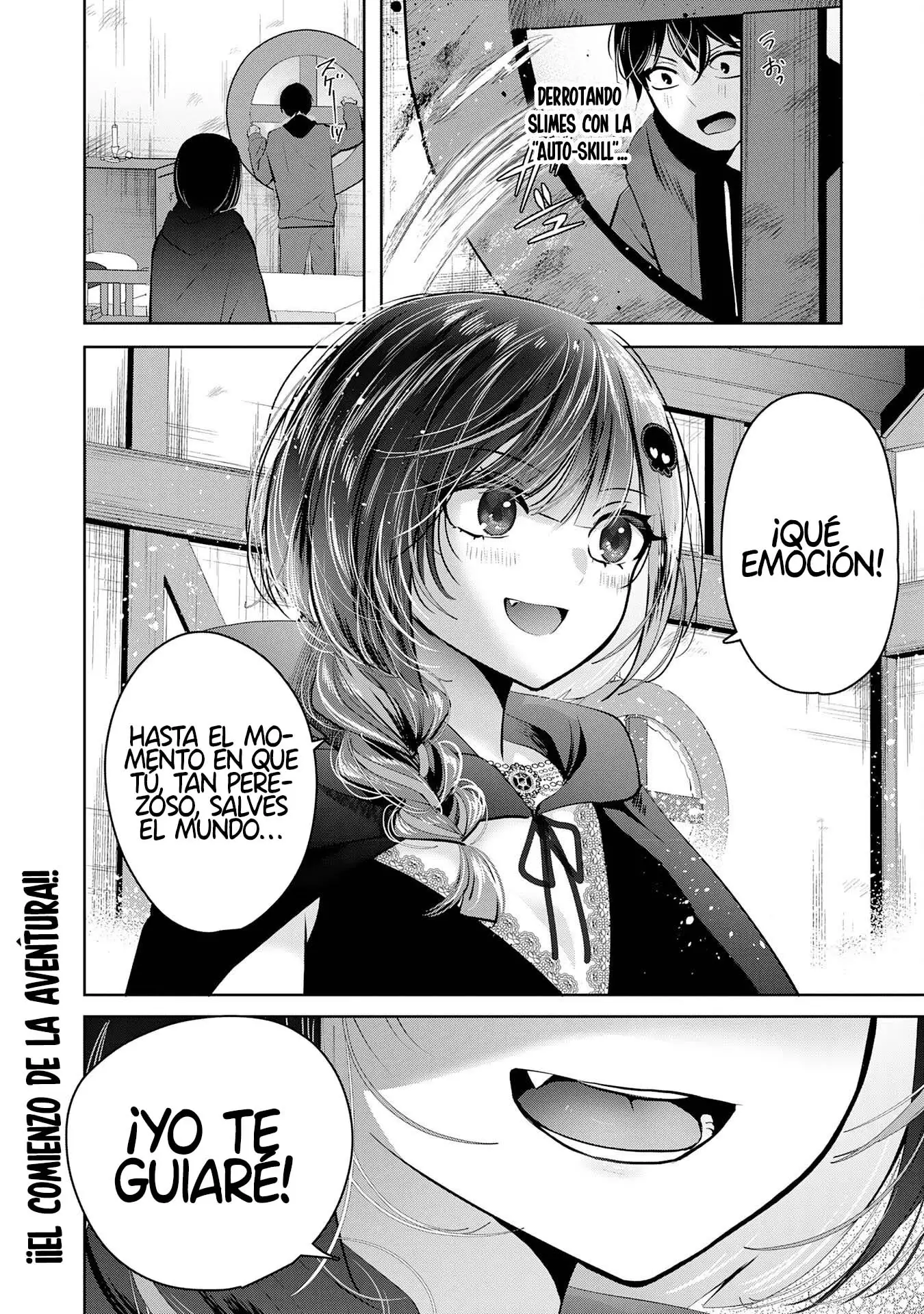 ZENDOUKOUGEKI «AUTO» SUKIRU DE ORE DAKE CHOUSOKU REBERU APPU ~MEGAMI GA MICHIBIKU TAIDANA TENSEISHA NO SAKUTTO ISEKAI KOURYAKU~ capítulo 2 página 38