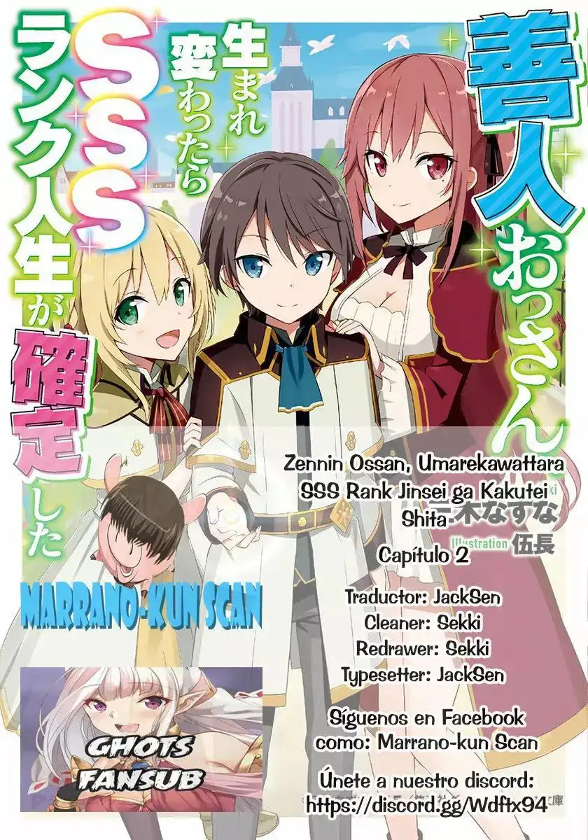 Zennin Ossan, Umarekawattara SSS Rank Jinsei ga Kakutei Shita - Capítulo 2 - Página 1 - LectorTMOo