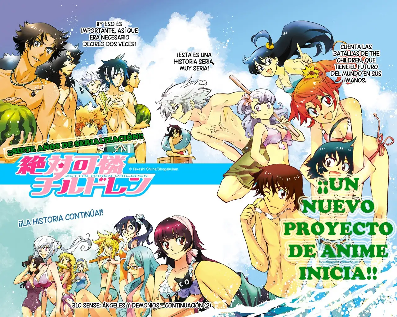 Zettai Karen Children - Capítulo 310 - Página 4 - LectorTMOo