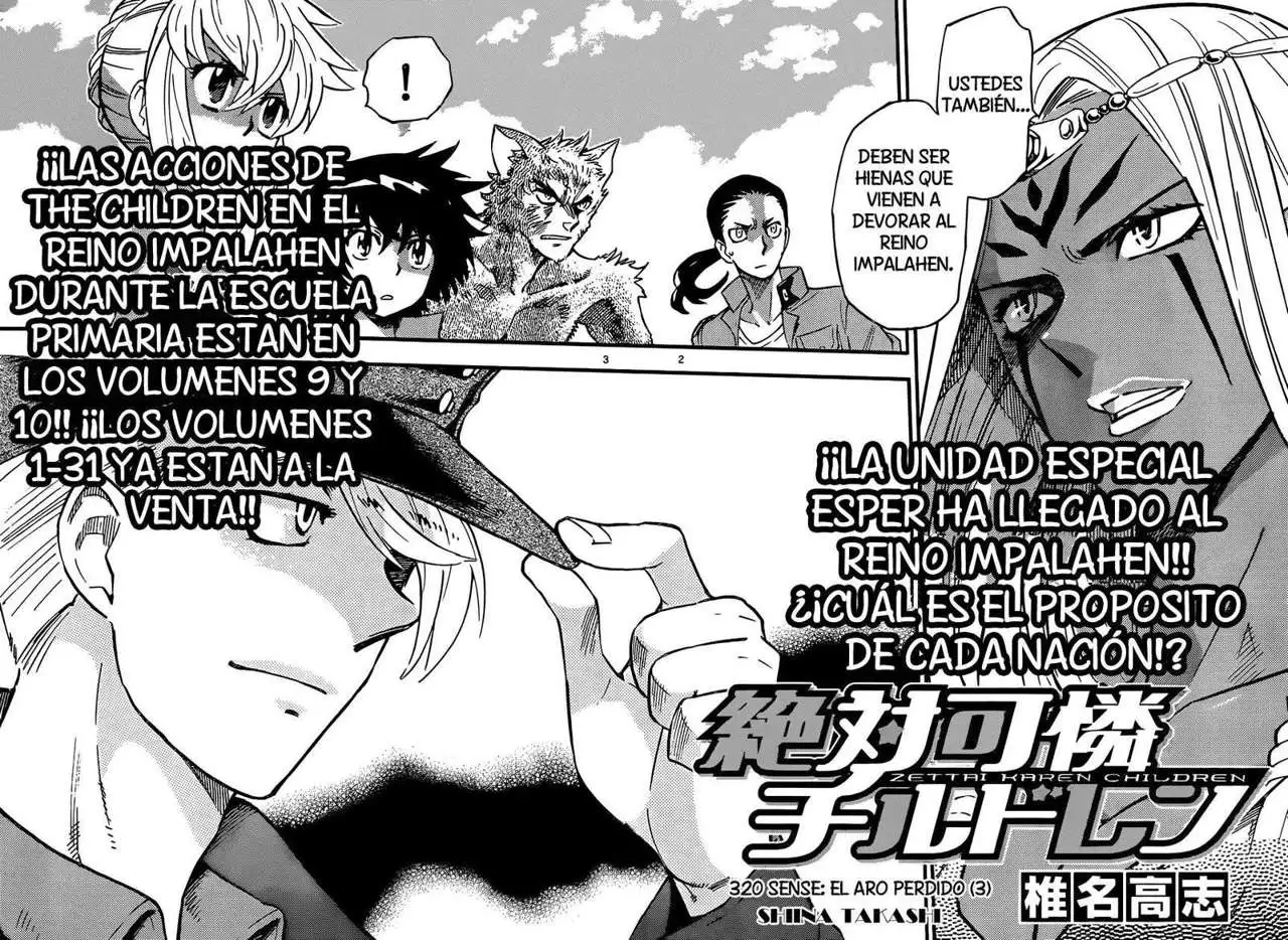 Zettai Karen Children - Capítulo 320 - Página 4 - LectorTMOo