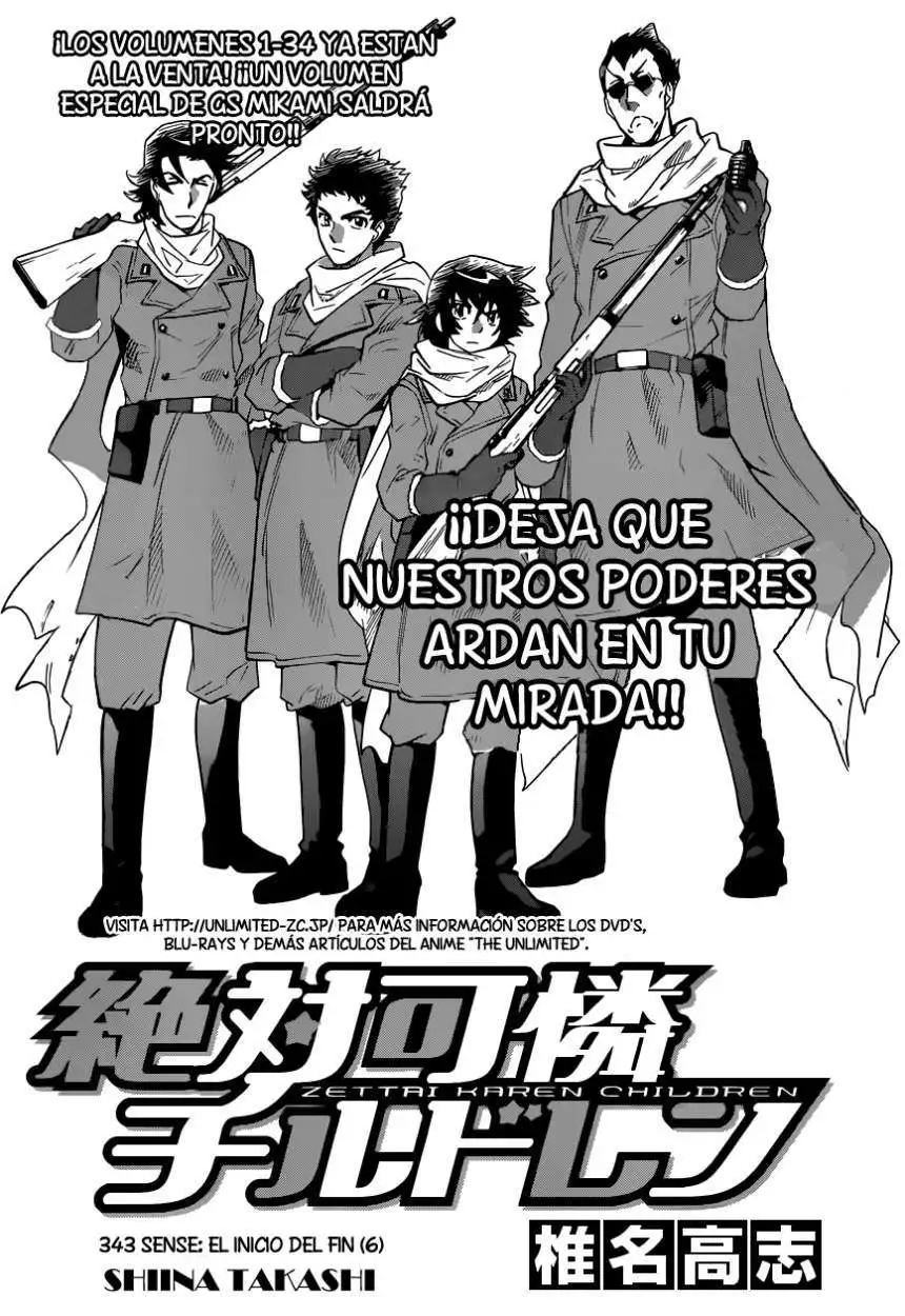 Zettai Karen Children - Capítulo 343 - Página 4 - LectorTMOo