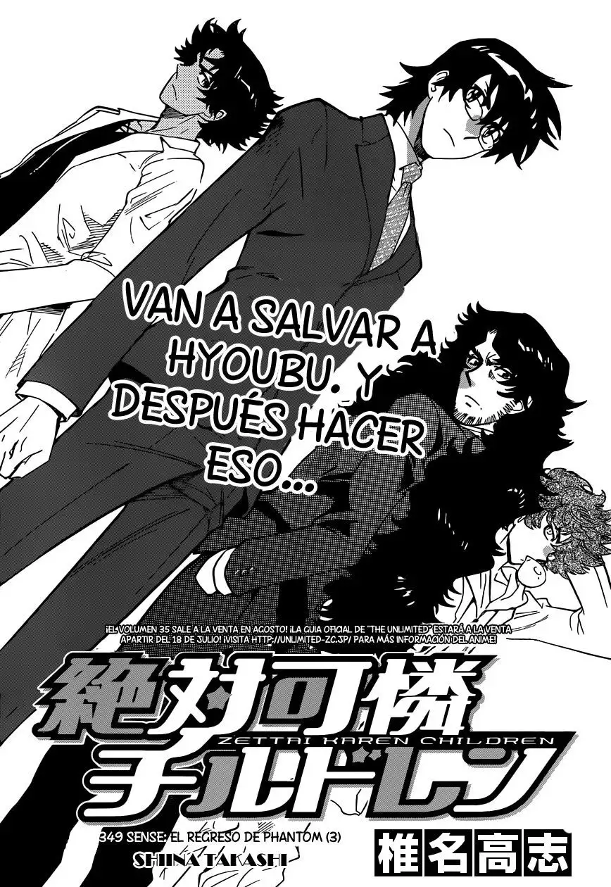 Zettai Karen Children - Capítulo 349 - Página 4 - LectorTMOo