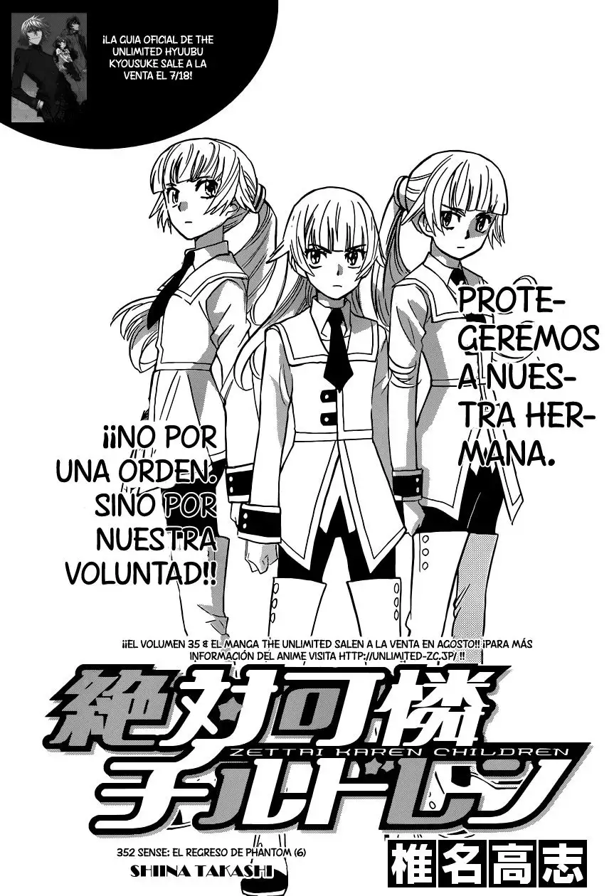 Zettai Karen Children - Capítulo 352 - Página 3 - LectorTMOo