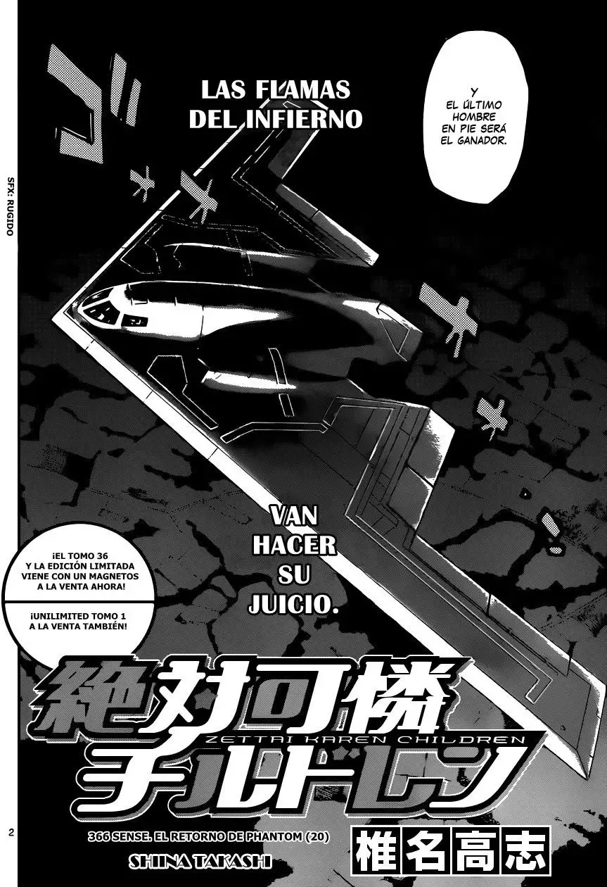 Zettai Karen Children - Capítulo 366 - Página 3 - LectorTMOo