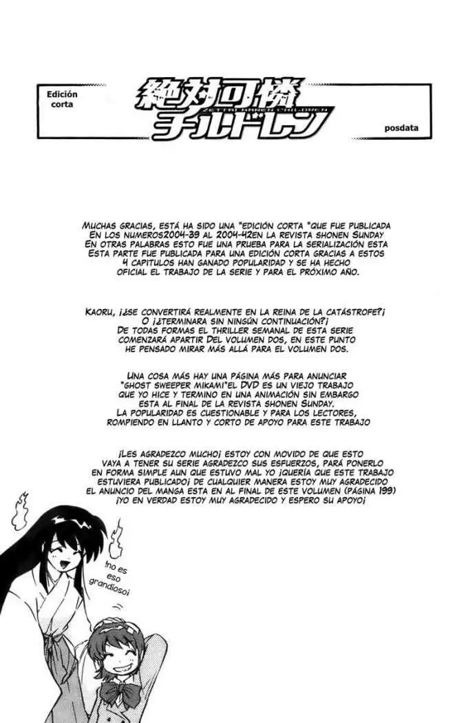 Zettai Karen Children - Capítulo 4 - Página 35 - LectorTMOo