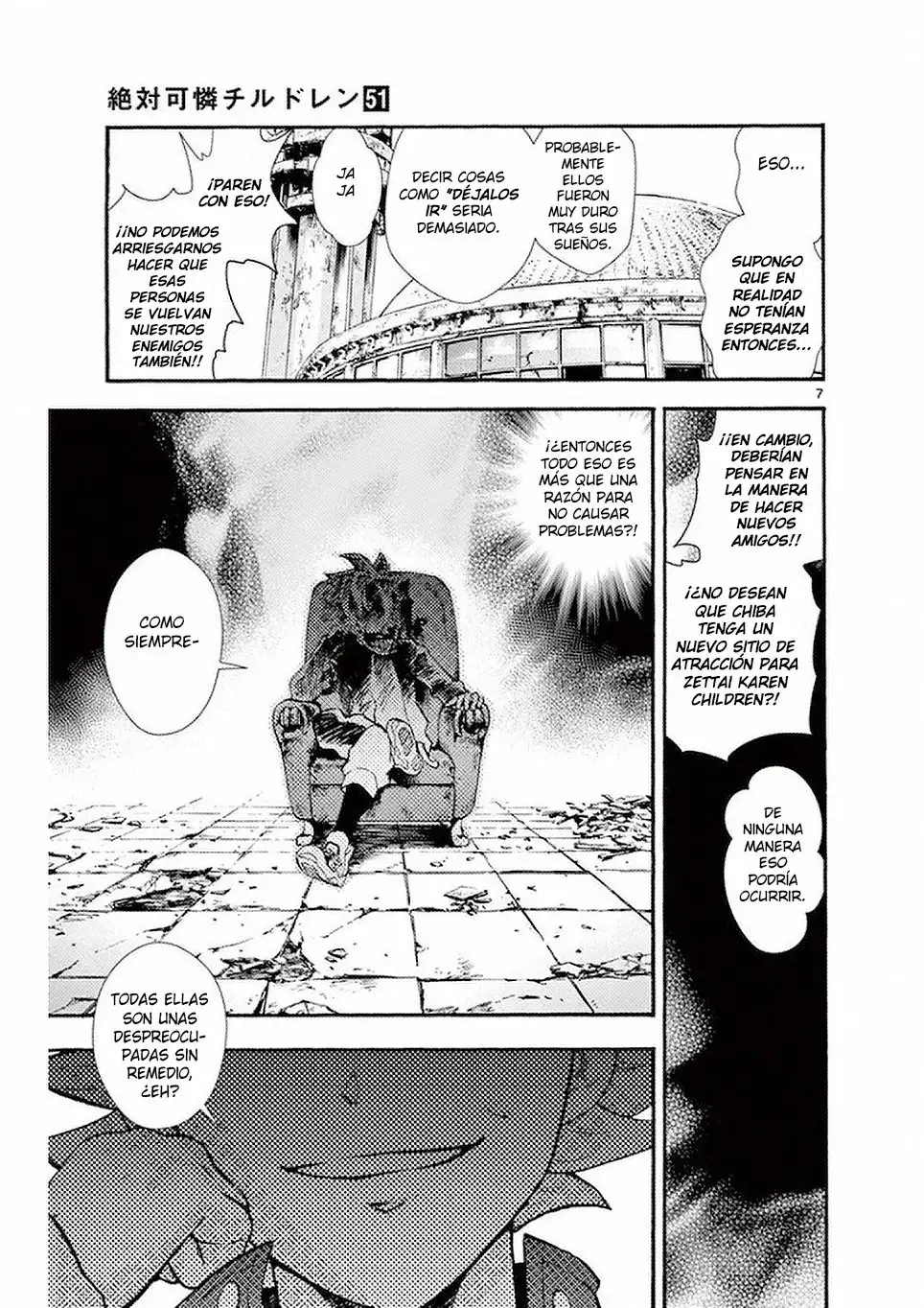 Zettai Karen Children - Capítulo 496 - Página 8 - LectorTMOo