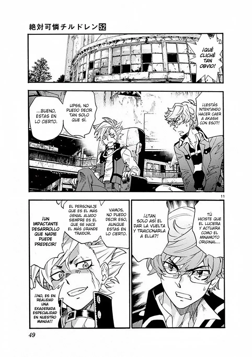 Zettai Karen Children - Capítulo 499 - Página 12 - LectorTMOo