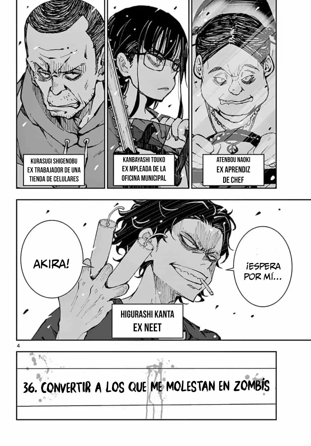 Zom100: 100 Cosas que Quiero Hacer Antes de Convertirme en un Zombi - Capítulo 17 - Página 4 - LectorTMOo