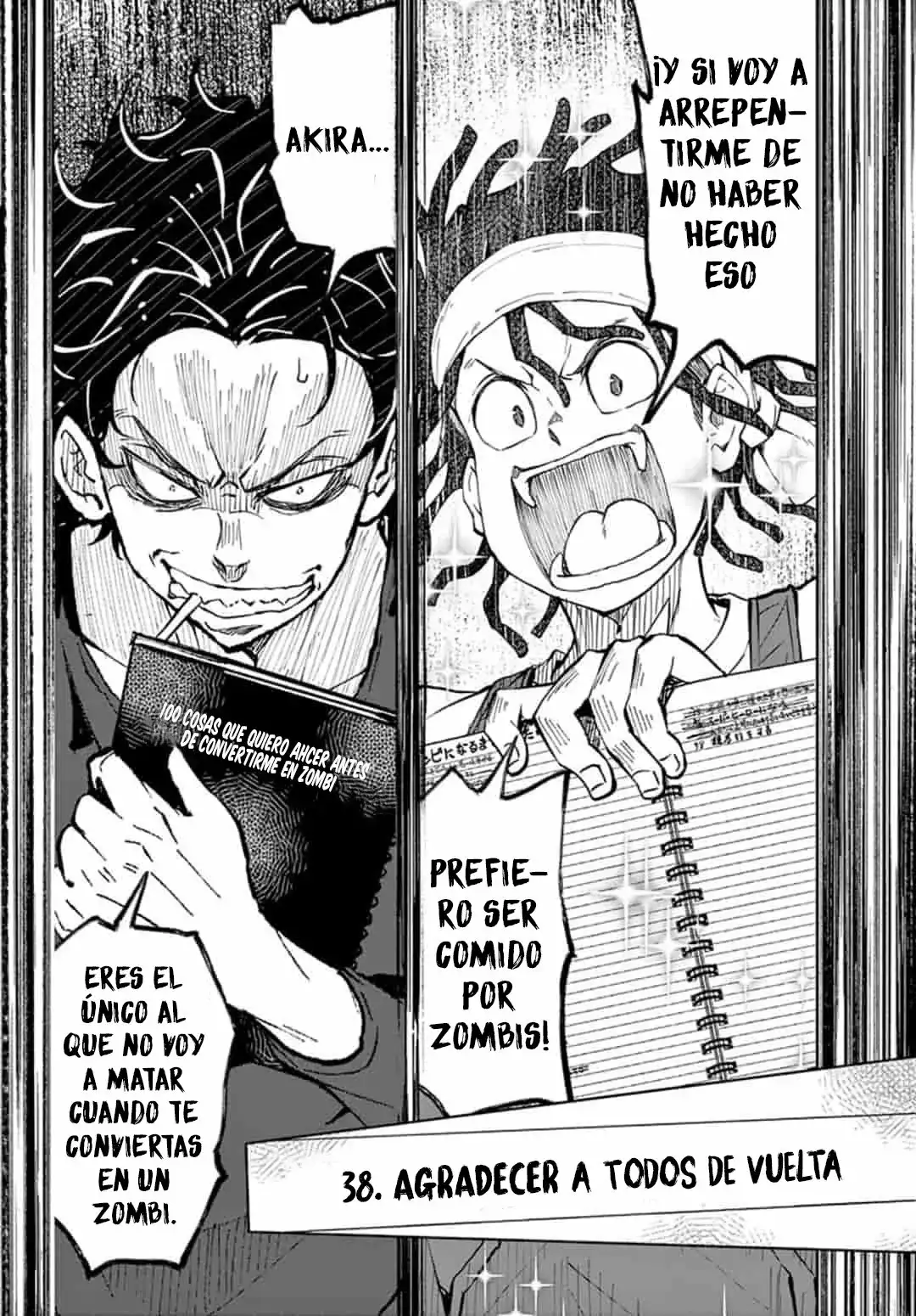 Zom100: 100 Cosas que Quiero Hacer Antes de Convertirme en un Zombi - Capítulo 17 - Página 38 - LectorTMOo