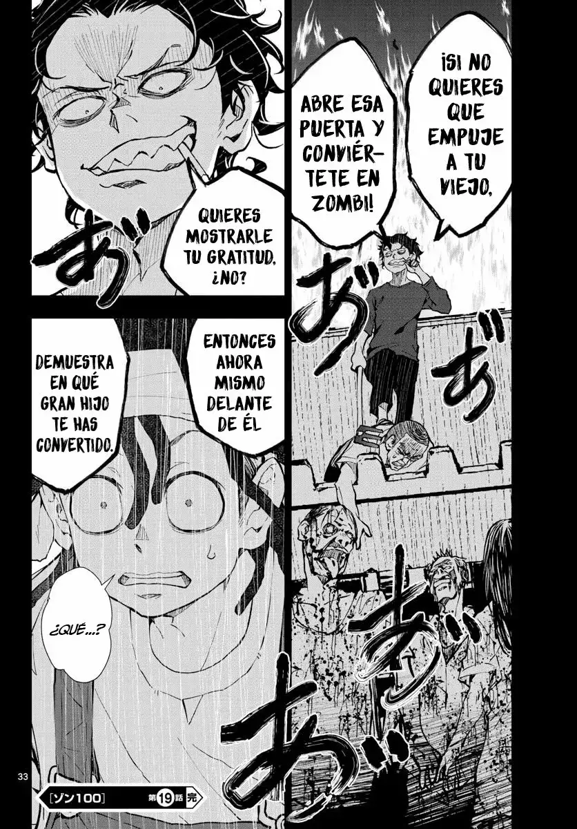 Zom100: 100 Cosas que Quiero Hacer Antes de Convertirme en un Zombi - Capítulo 19 - Página 33 - LectorTMOo
