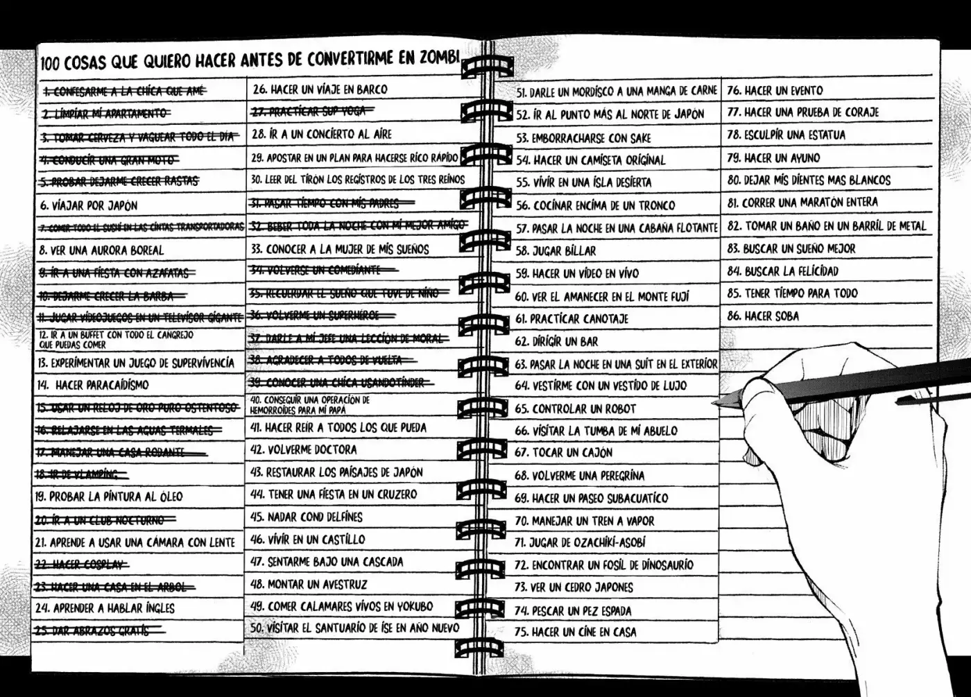 Zom100: 100 Cosas que Quiero Hacer Antes de Convertirme en un Zombi - Capítulo 22 - Página 26 - LectorTMOo