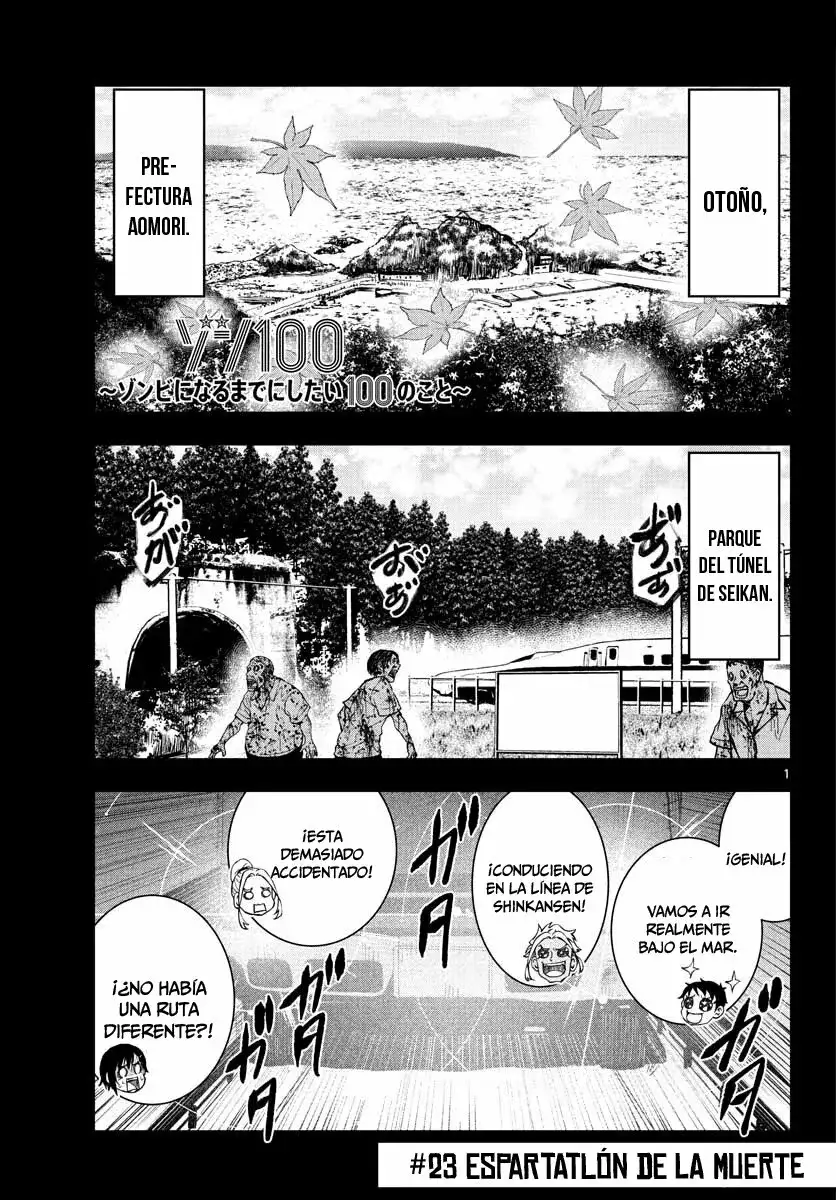 Zom100: 100 Cosas que Quiero Hacer Antes de Convertirme en un Zombi - Capítulo 23 - Página 2 - LectorTMOo