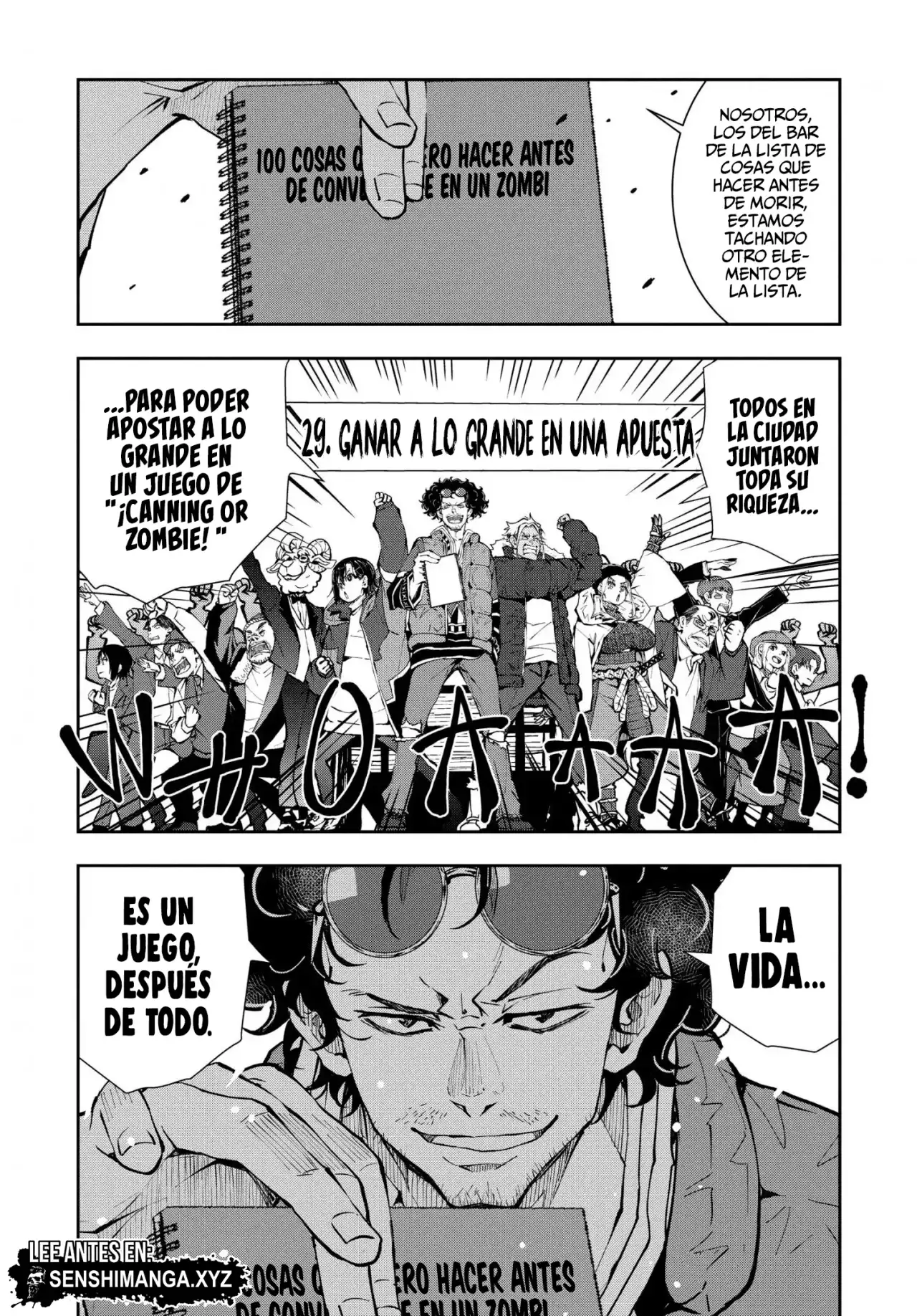 Zom100: 100 Cosas que Quiero Hacer Antes de Convertirme en un Zombi - Capítulo 34 - Página 36 - LectorTMOo