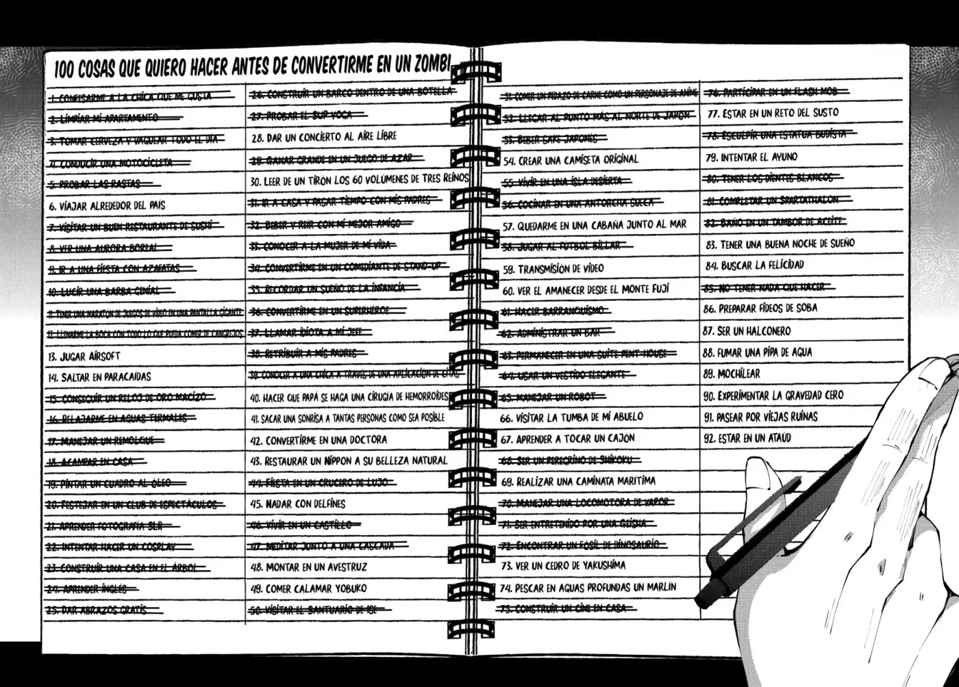 Zom100: 100 Cosas que Quiero Hacer Antes de Convertirme en un Zombi - Capítulo 47 - Página 35 - LectorTMOo