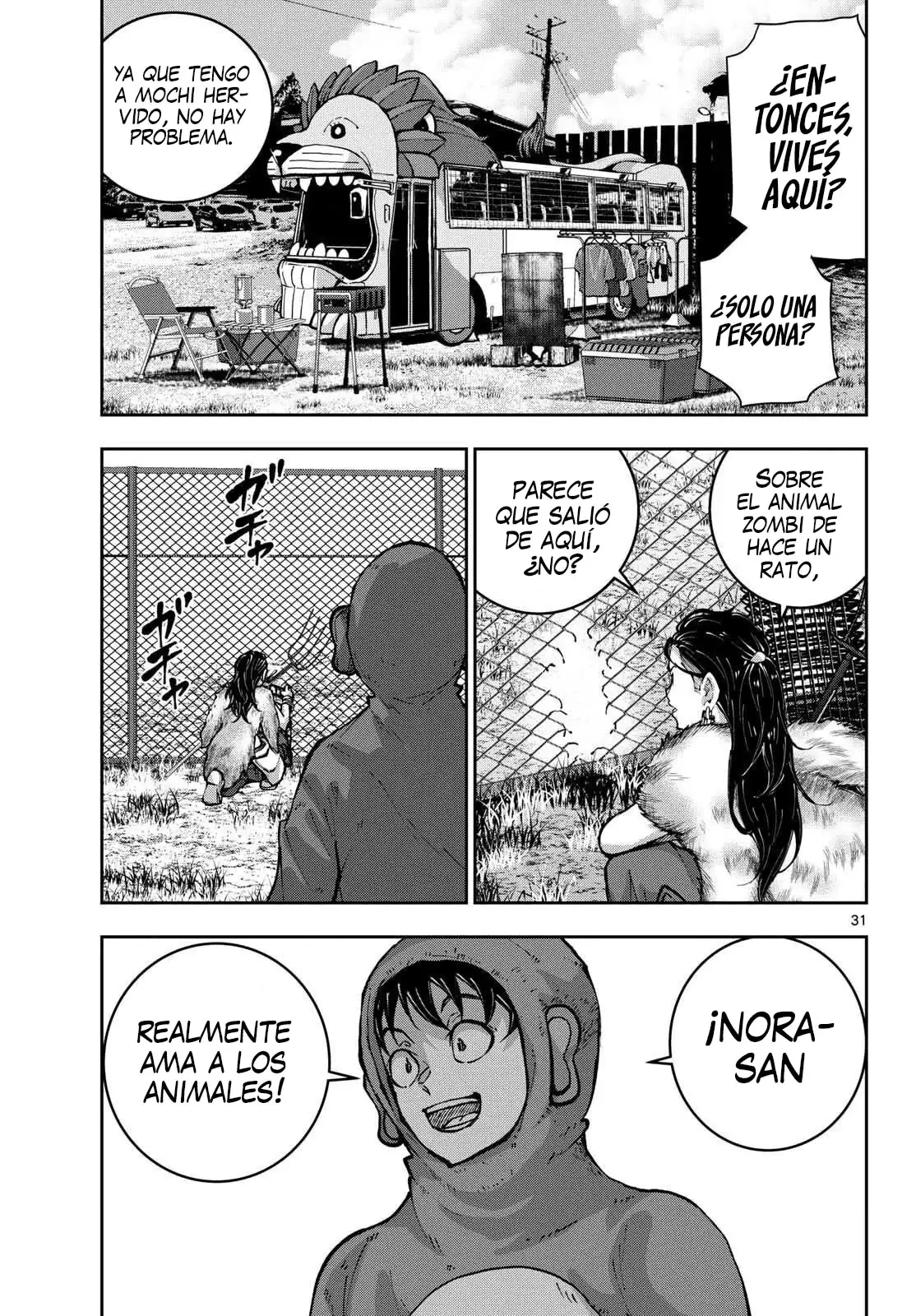 Zom100: 100 Cosas que Quiero Hacer Antes de Convertirme en un Zombi - Capítulo 69 - Página 31 - LectorTMOo