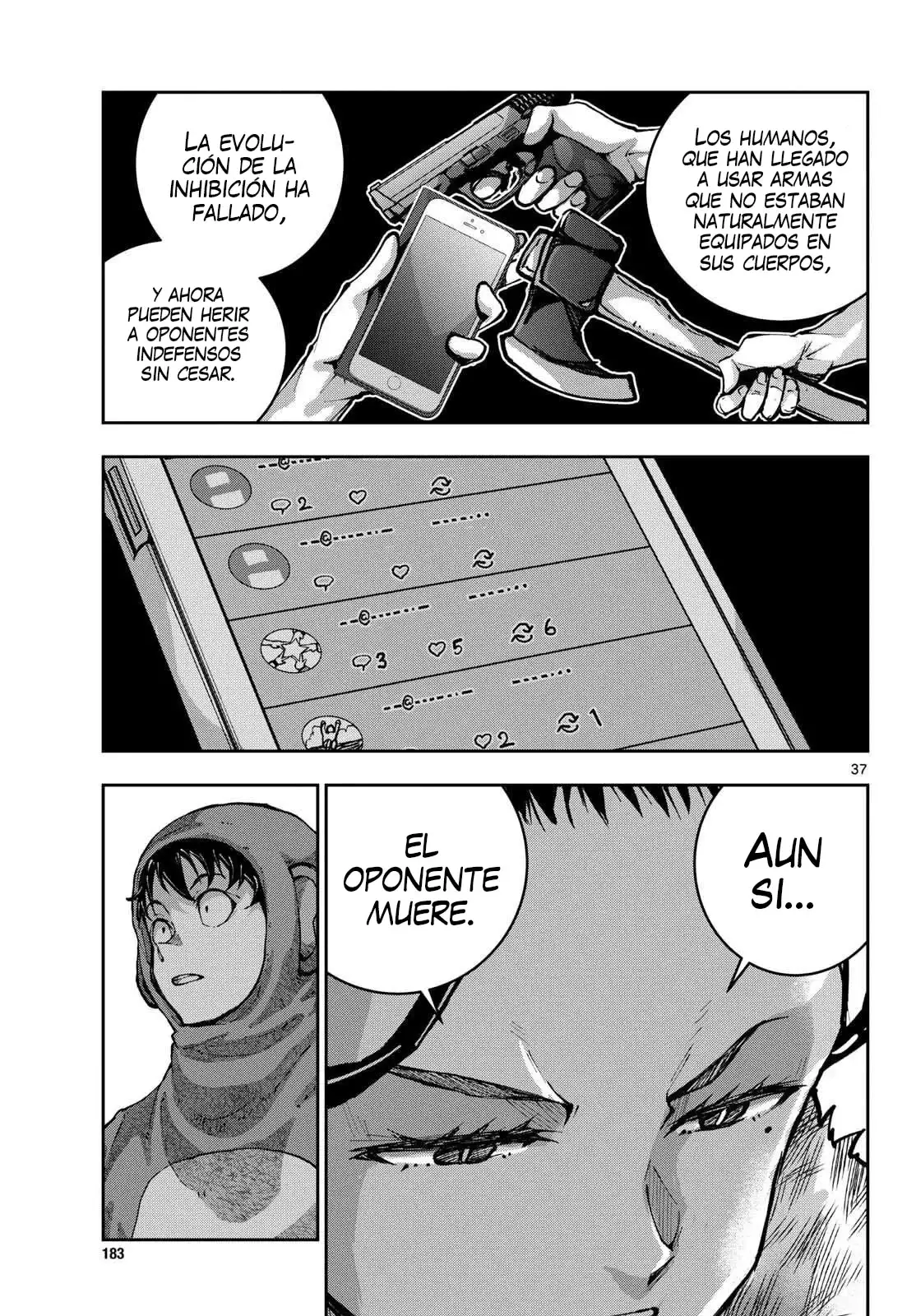Zom100: 100 Cosas que Quiero Hacer Antes de Convertirme en un Zombi - Capítulo 70 - Página 37 - LectorTMOo