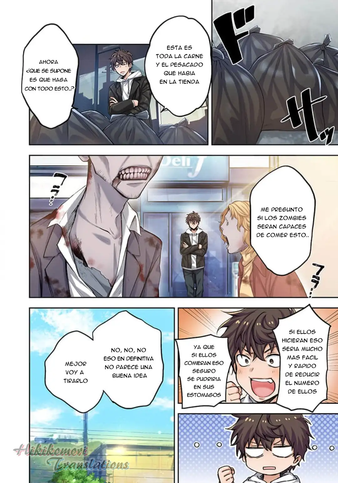 Zombie no Afureta Sekai Ore Dake ga Osowarenai - Capítulo 2 - Página 9 - LectorTMOo