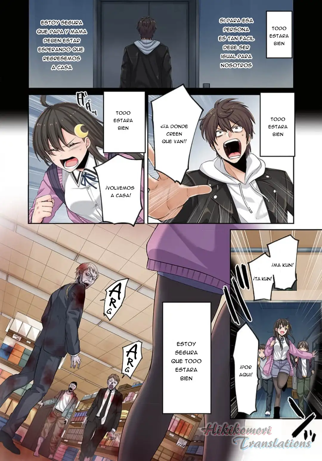 Zombie no Afureta Sekai Ore Dake ga Osowarenai - Capítulo 3 - Página 15 - LectorTMOo