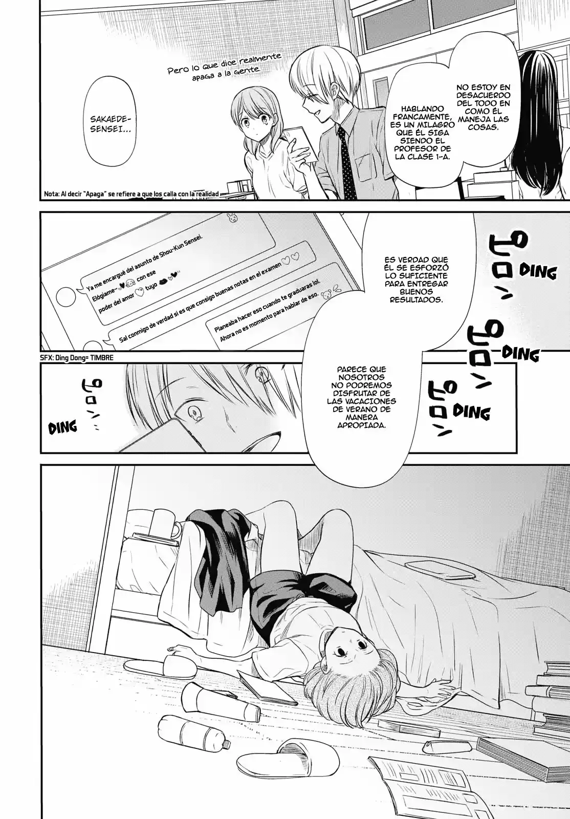 1-nen A-gumi No Monster - Capítulo 12 - Página 15 - LectorTMOo