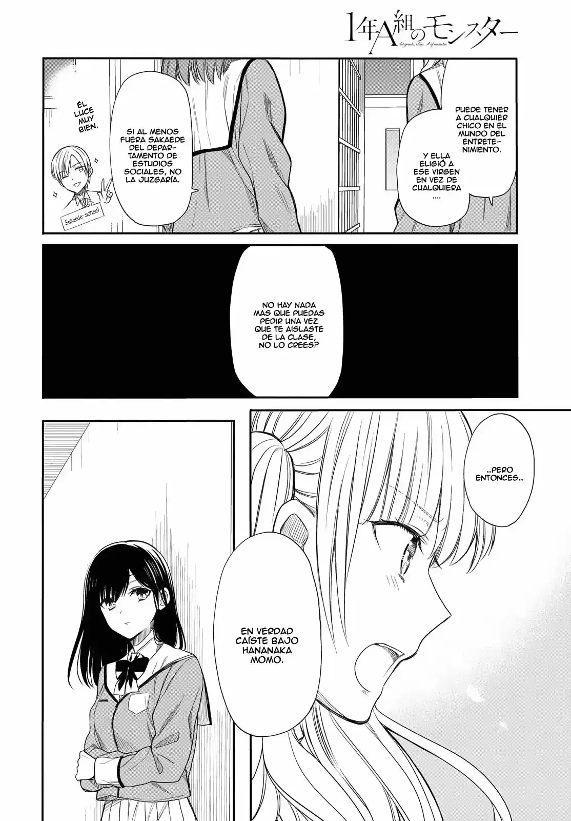 1-nen A-gumi No Monster - Capítulo 2 - Página 27 - LectorTMOo