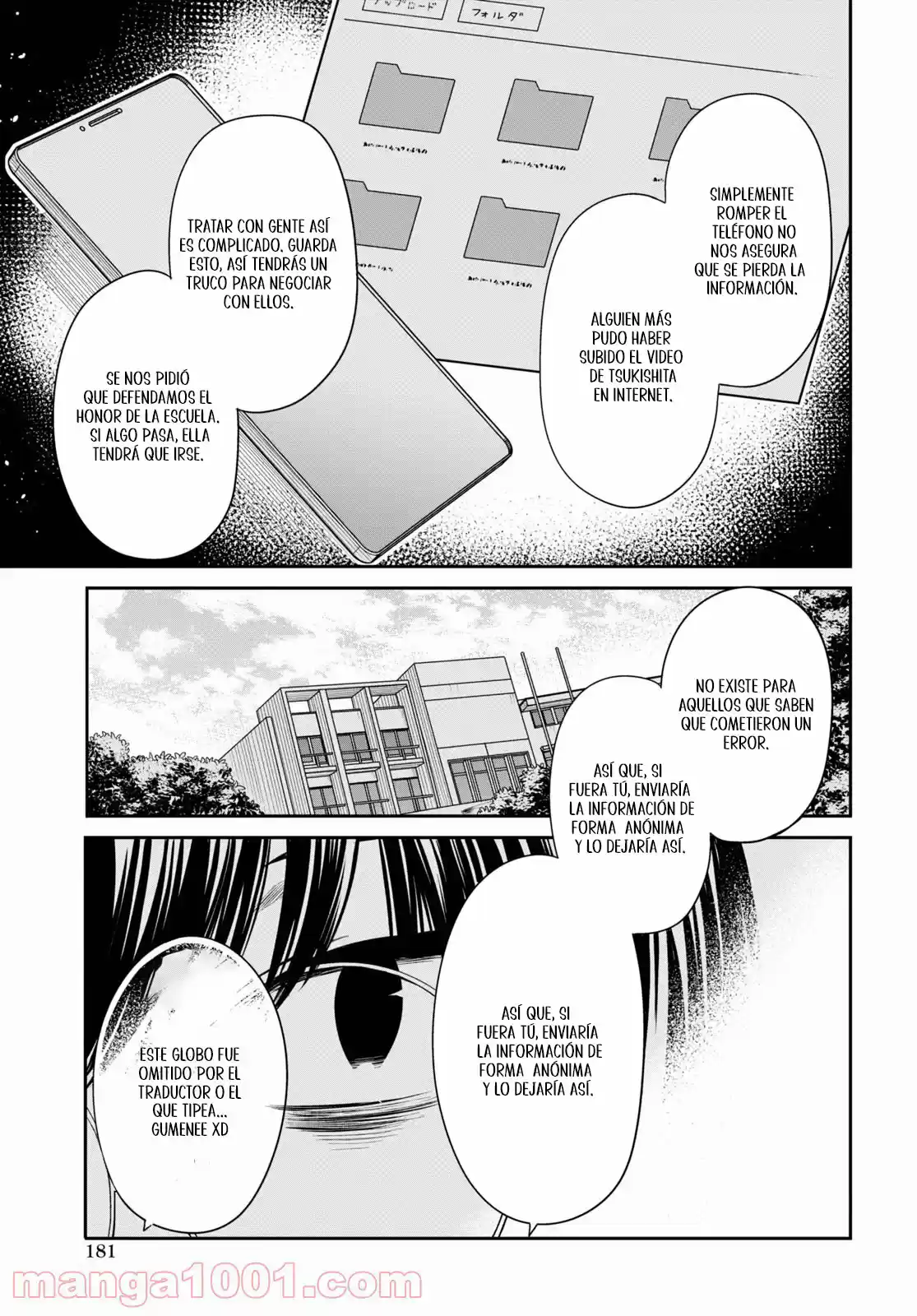 1-nen A-gumi No Monster - Capítulo 43 - Página 18 - LectorTMOo