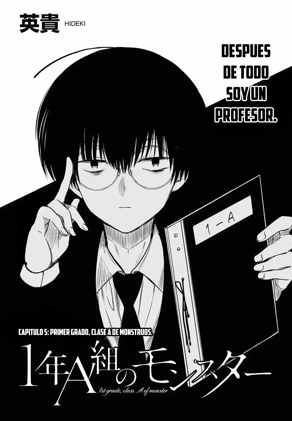 1-nen A-gumi No Monster - Capítulo 5 - Página 4 - LectorTMOo