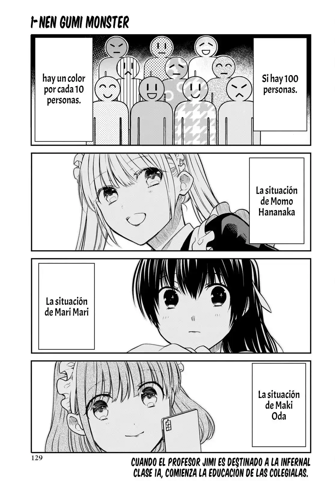 1-nen A-gumi No Monster - Capítulo 54 - Página 24 - LectorTMOo