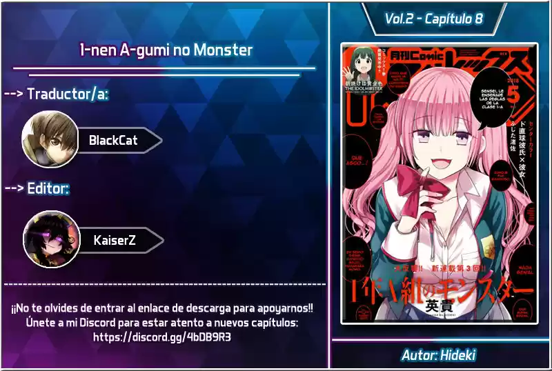 1-nen A-gumi No Monster - Capítulo 8 - Página 1 - LectorTMOo