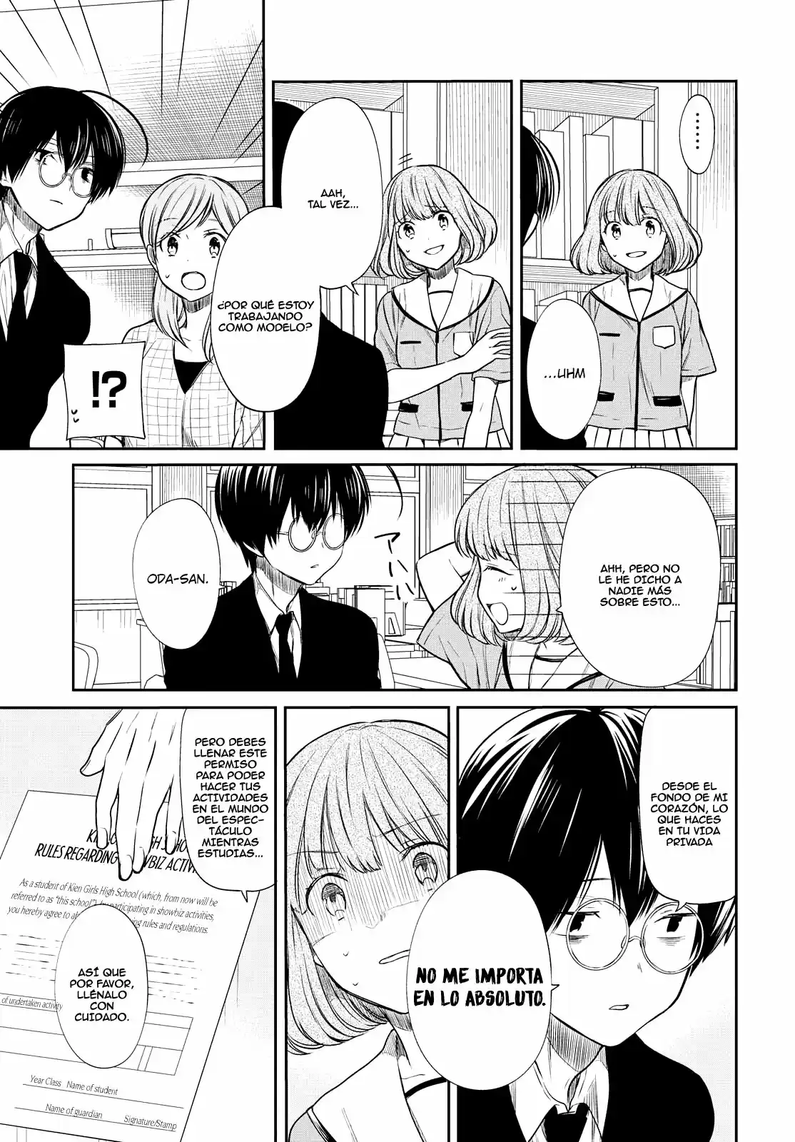 1-nen A-gumi No Monster - Capítulo 9 - Página 6 - LectorTMOo