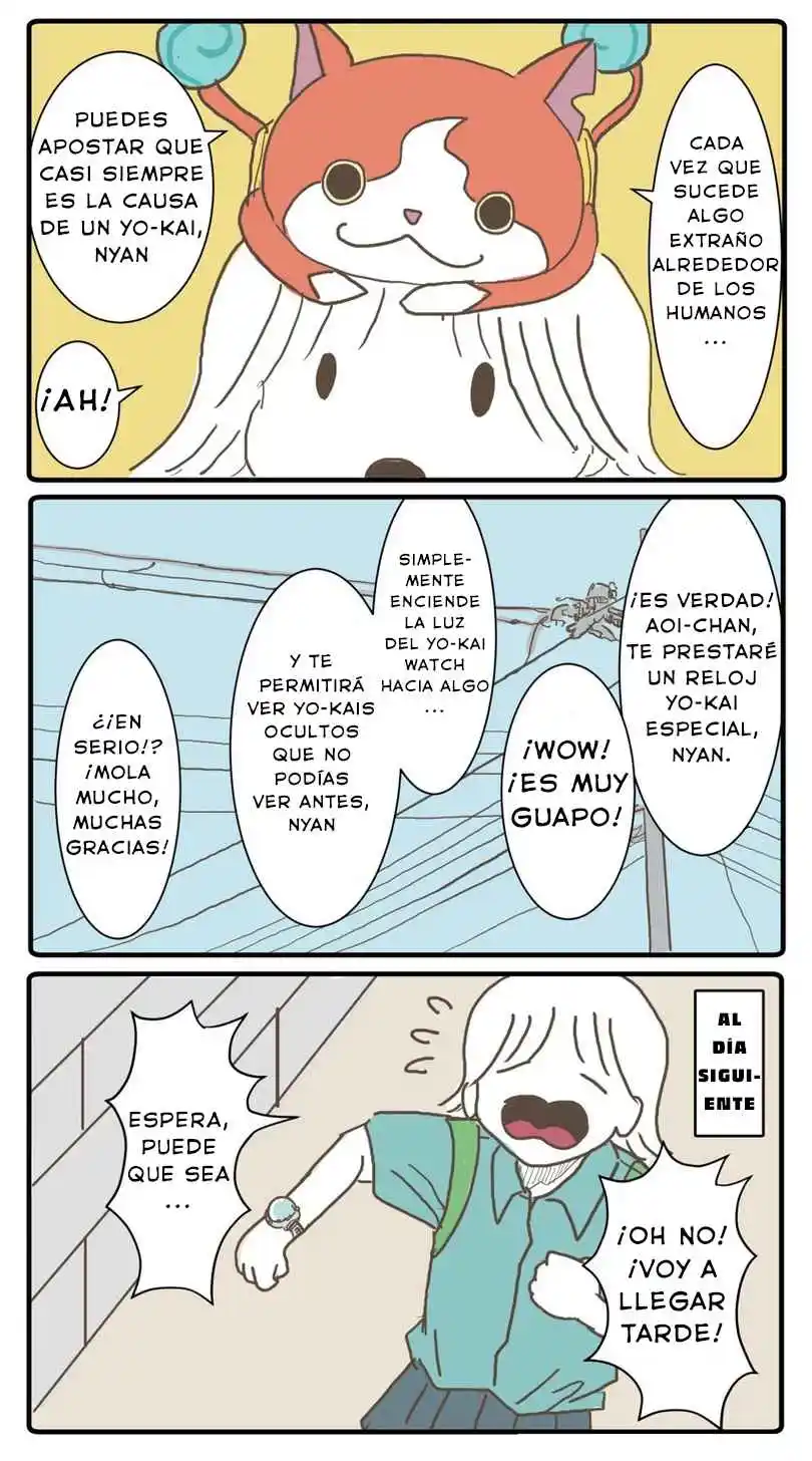 1%ORANGE×Yo-kai Watch♪ ~There Are Yo-kai In My Youth!?~ - Capítulo 1 - Página 4 - LectorTMOo