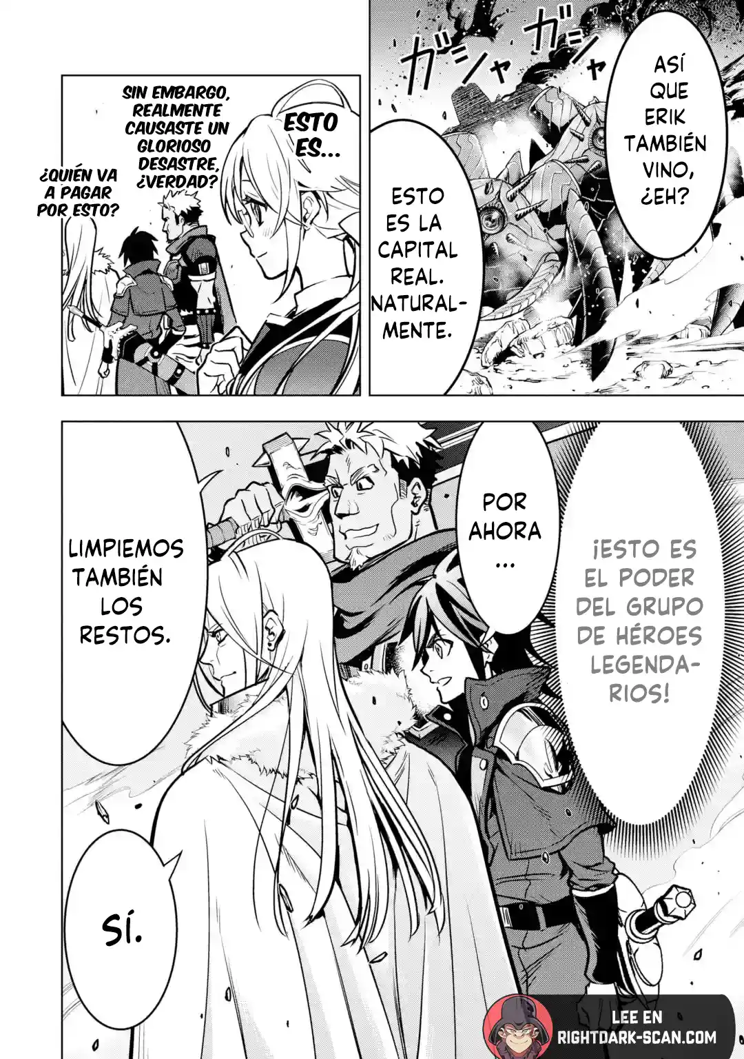 10 Años Después De Decirle A Mis Camaradas "Déjenmelo A Mí Y Regresen Primero", Me Convertí En Una Leyenda. - Capítulo 25.3 - Página 8 - LectorTMOo