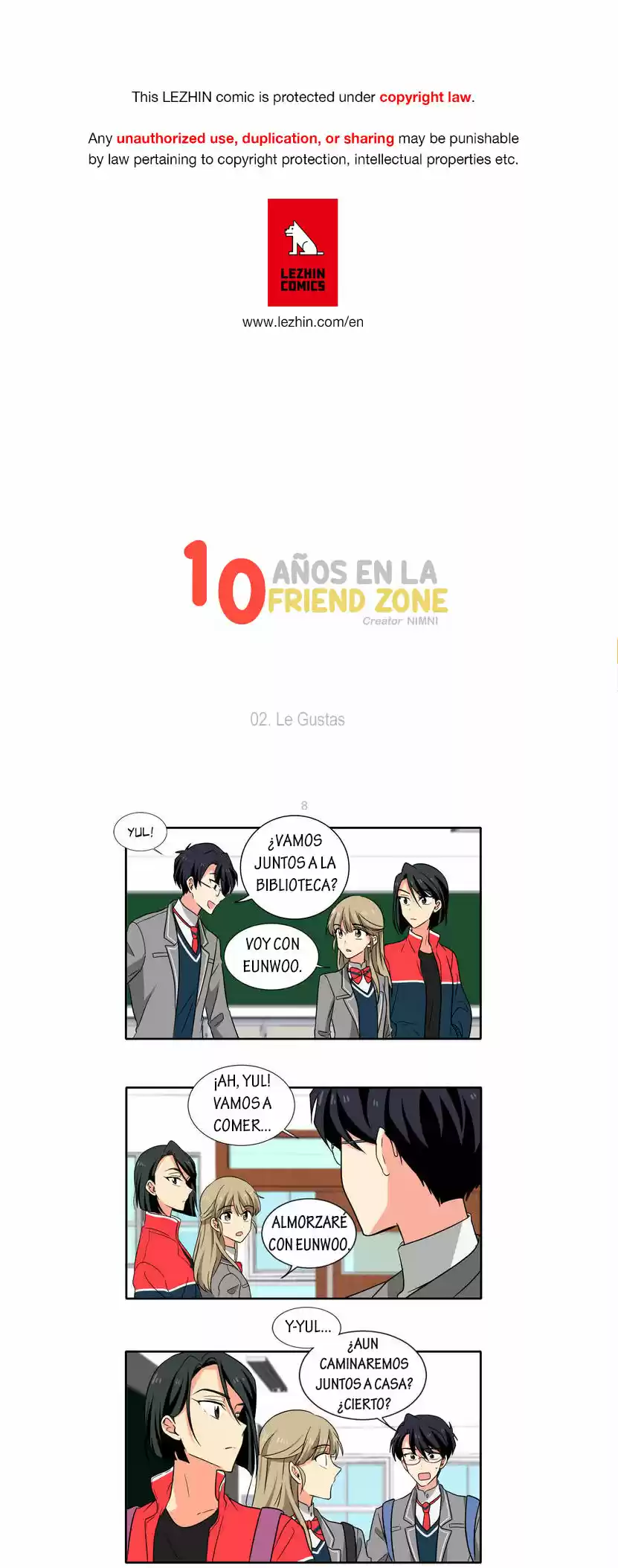 10 Años En La Friendzone - Capítulo 3 - Página 1 - LectorTMOo