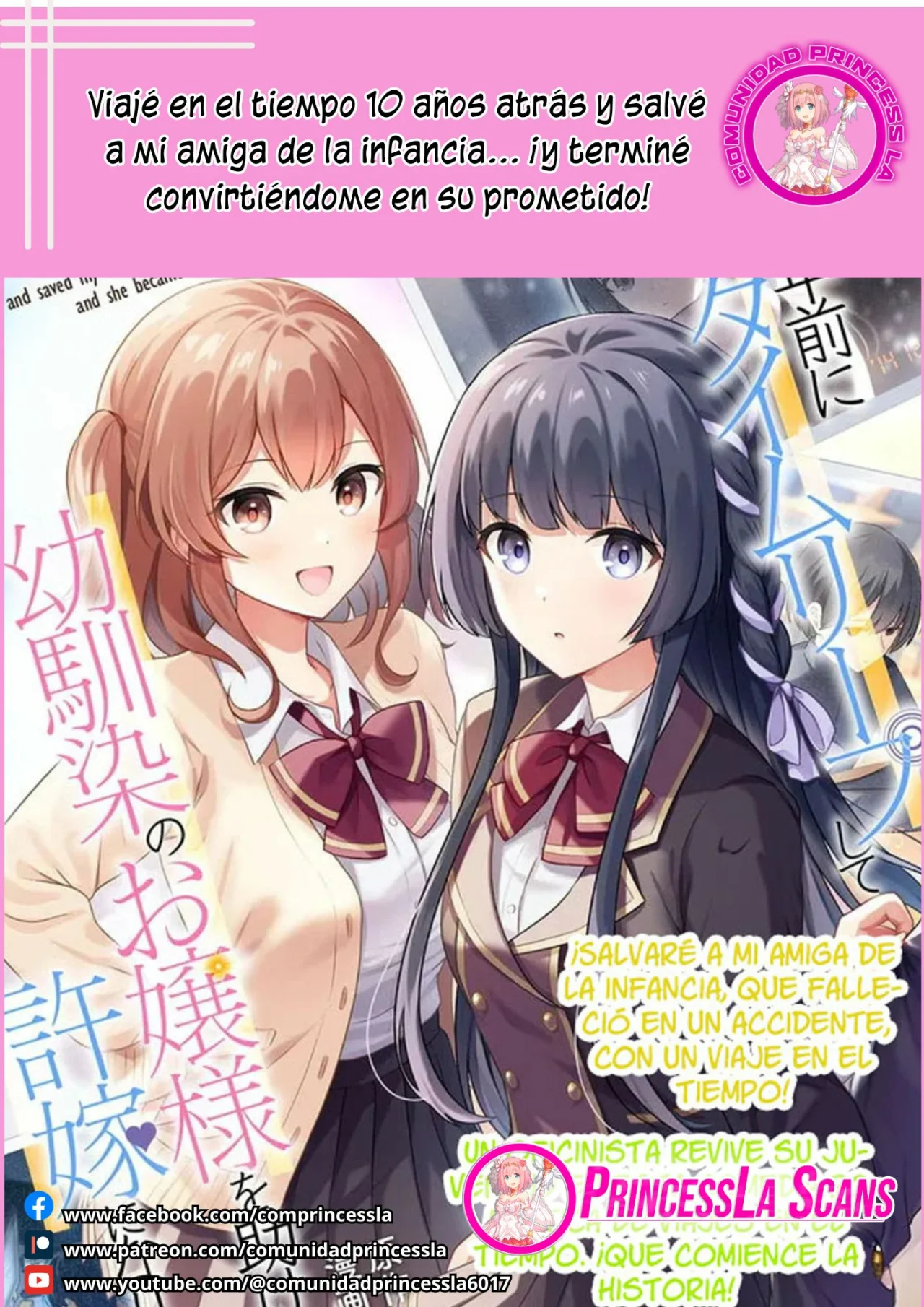 10-nenmae Ni Time Leap Mierda Osananajimi No Ojousama Wo Tasuketara Iinazuke Ni Narimashita - Capítulo 3.1 - Página 1 - LectorTMOo