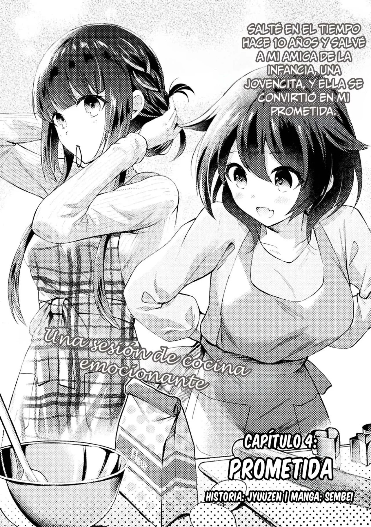 10-nenmae Ni Time Leap Mierda Osananajimi No Ojousama Wo Tasuketara Iinazuke Ni Narimashita - Capítulo 4.1 - Página 6 - LectorTMOo