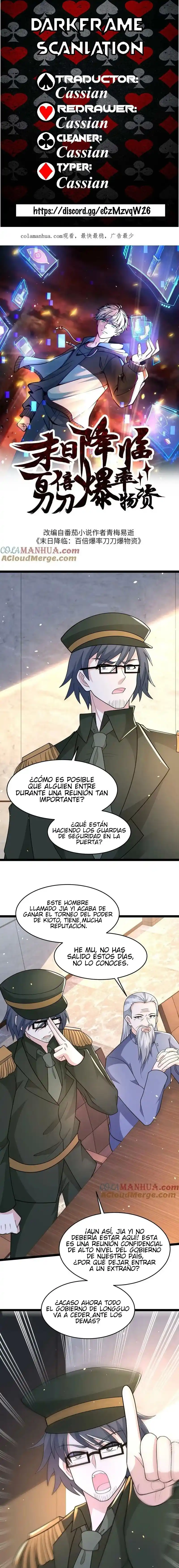 100% De Drop Rate En El Apocalipsis - Capítulo 129 - Página 1 - LectorTMOo