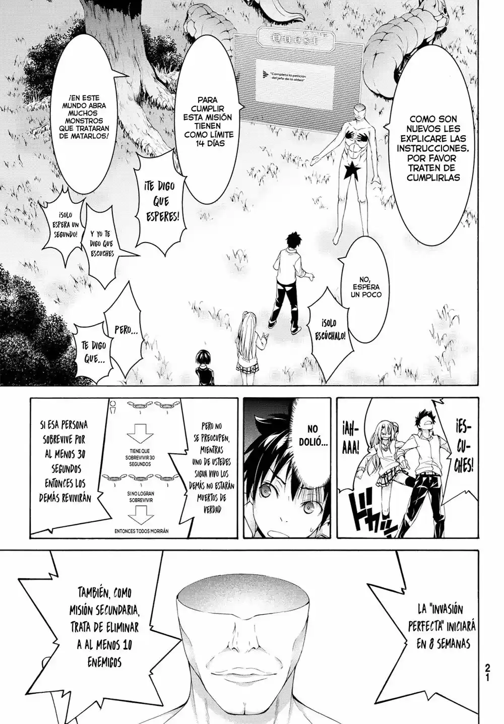 100-man No Inochi No Ue Ni Ore Wa Tatte Iru - Capítulo 1 - Página 11 - LectorTMOo