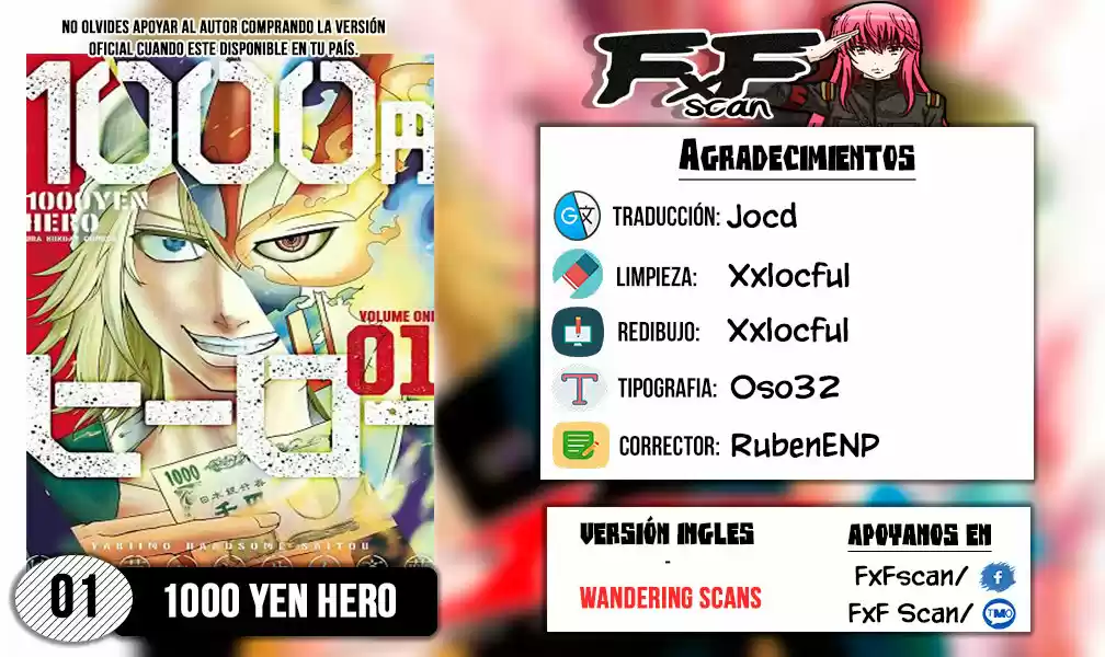 1000 Yen Hero - Capítulo 1 - Página 1 - LectorTMOo