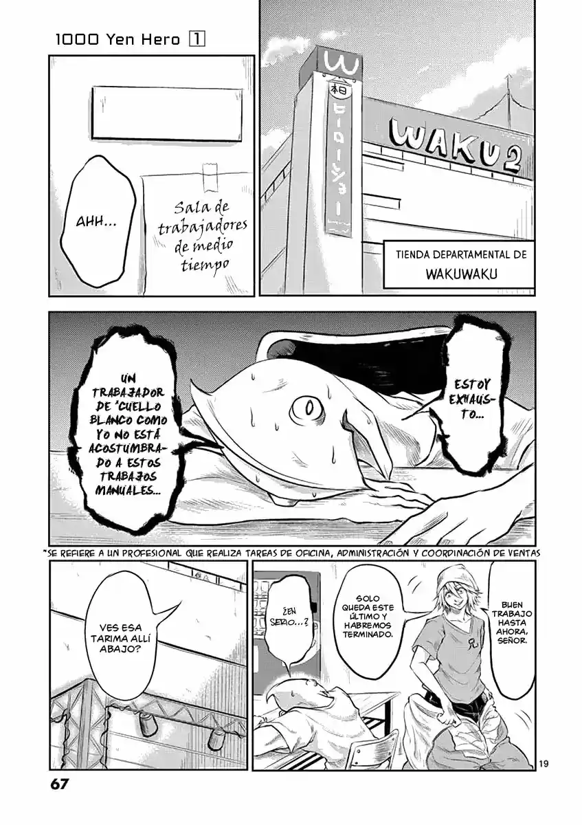 1000 Yen Hero - Capítulo 2 - Página 21 - LectorTMOo