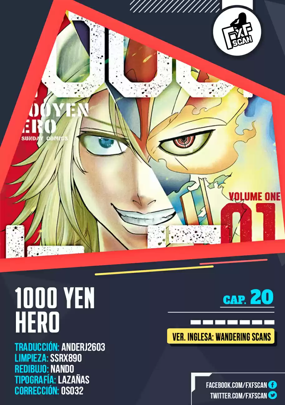 1000 Yen Hero capítulo 20.100 página 1